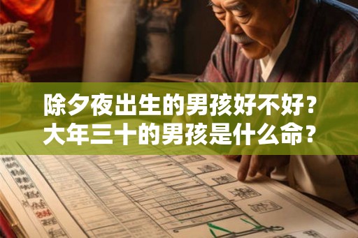 除夕夜出生的男孩好不好?大年三十的男孩是什么命? 除夕夜出生的男孩好不好?大年三十的男孩是什么命?