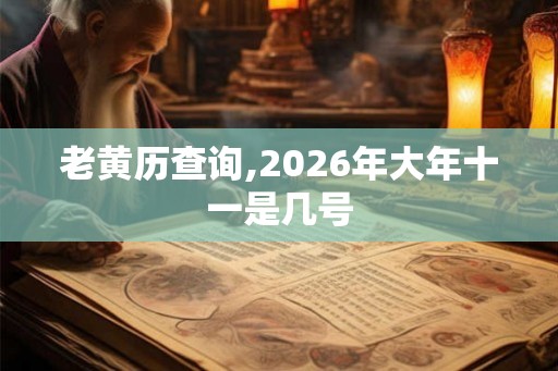 老黄历查询,2026年大年十一是几号 老黄历查询,2026年大年十一是几号