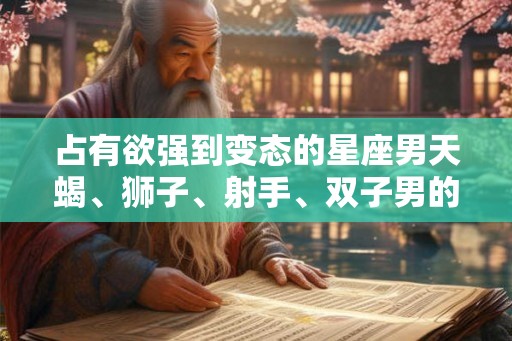 占有欲强到变态的星座男天蝎、狮子、射手、双子男的内心黑暗 占有欲强到变态的星座男天蝎、狮子、射手、双子男的内心黑暗