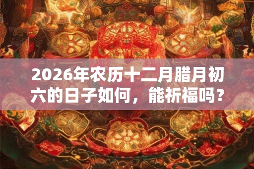 2026年农历十二月腊月初六的日子如何,能祈福吗? 2026年农历十二月腊月初六的日子如何,能祈福吗?