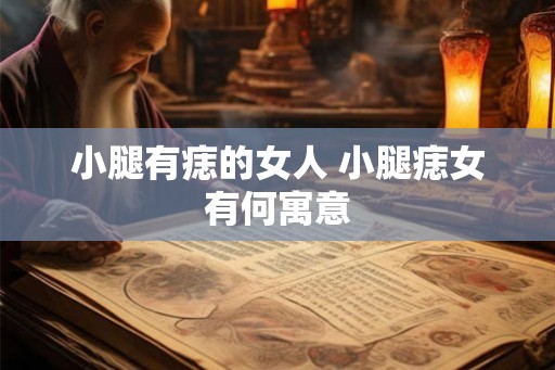 小腿有痣的女人 小腿痣女有何寓意