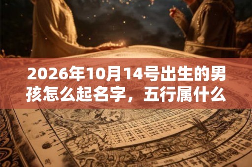 2026年10月14号出生的男孩怎么起名字,五行属什么 2026年10月14号出生的男孩怎么起名字,五行属什么