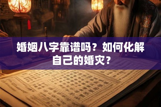 婚姻八字靠谱吗？如何化解自己的婚灾？
