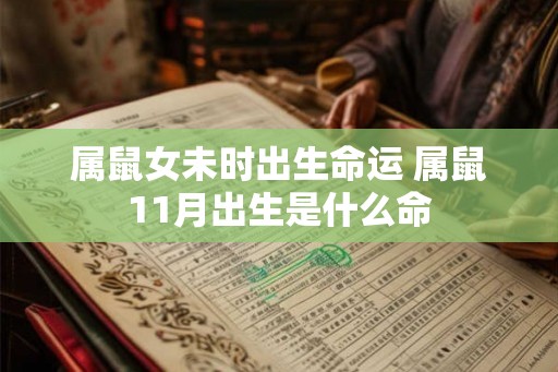 属鼠女未时出生命运 属鼠11月出生是什么命