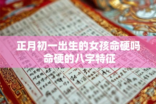 正月初一出生的女孩命硬吗 命硬的八字特征 正月初一出生的女孩命硬吗 命硬的八字特征