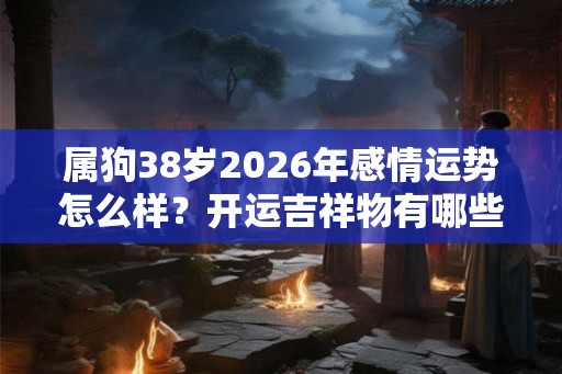 属狗38岁2026年感情运势怎么样？开运吉祥物有哪些？