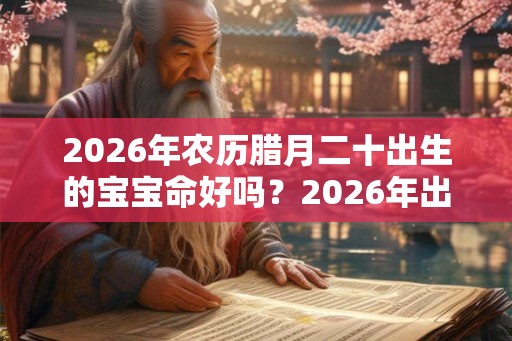 2026年农历腊月二十出生的宝宝命好吗？2026年出生的宝宝是什么命？