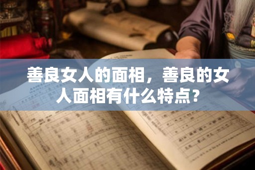 善良女人的面相,善良的女人面相有什么特点? 善良女人的面相,善良的女人面相有什么特点?