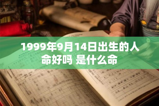 1999年9月14日出生的人命好吗 是什么命