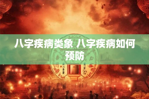 八字疾病类象 八字疾病如何预防