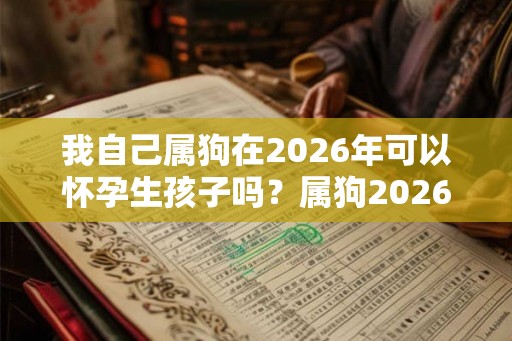 我自己属狗在2026年可以怀孕生孩子吗？属狗2026年运势？