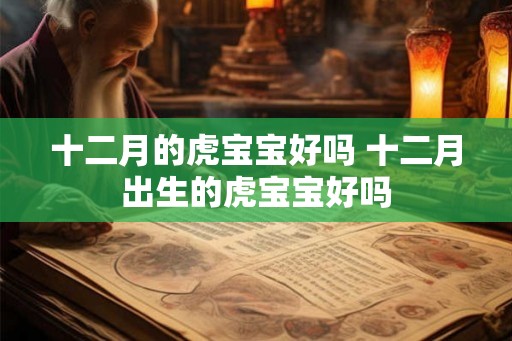 十二月的虎宝宝好吗 十二月出生的虎宝宝好吗
