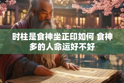 时柱是食神坐正印如何 食神多的人命运好不好
