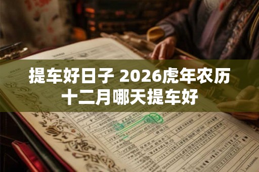 提车好日子 2026虎年农历十二月哪天提车好
