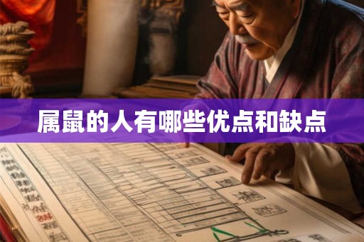 属鼠的人有哪些优点和缺点