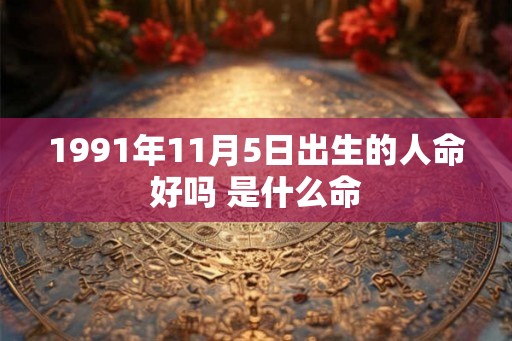 1991年11月5日出生的人命好吗 是什么命 1991年11月5日出生的人命好吗 是什么命