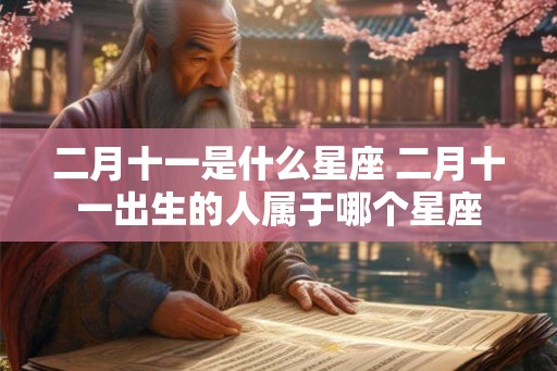 二月十一是什么星座 二月十一出生的人属于哪个星座