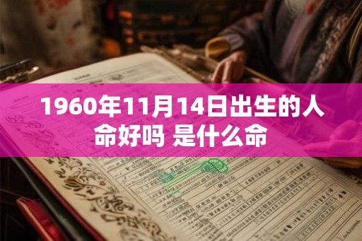 1960年11月14日出生的人命好吗 是什么命