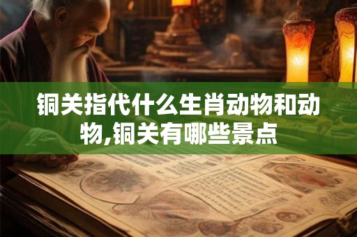 铜关指代什么生肖动物和动物,铜关有哪些景点 铜关指代什么生肖动物和动物,铜关有哪些景点