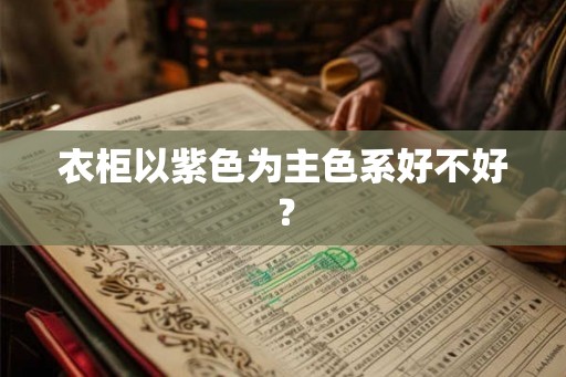 衣柜以紫色为主色系好不好? 衣柜以紫色为主色系好不好?