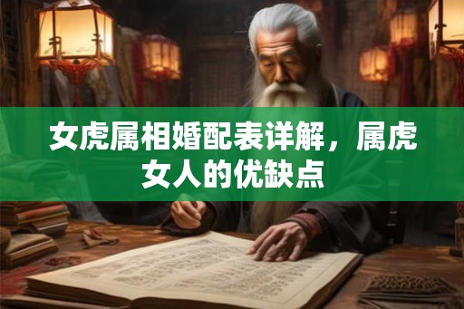女虎属相婚配表详解,属虎女人的优缺点 女虎属相婚配表详解,属虎女人的优缺点