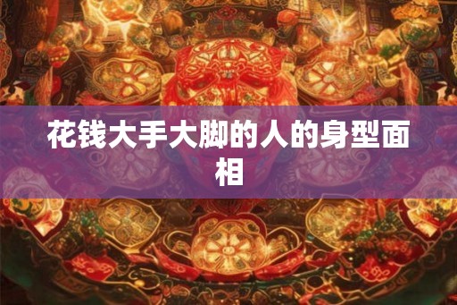 花钱大手大脚的人的身型面相