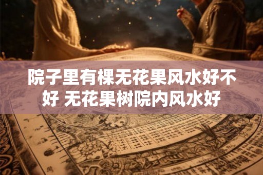 院子里有棵无花果风水好不好 无花果树院内风水好