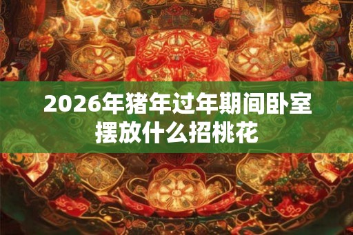 2026年猪年过年期间卧室摆放什么招桃花