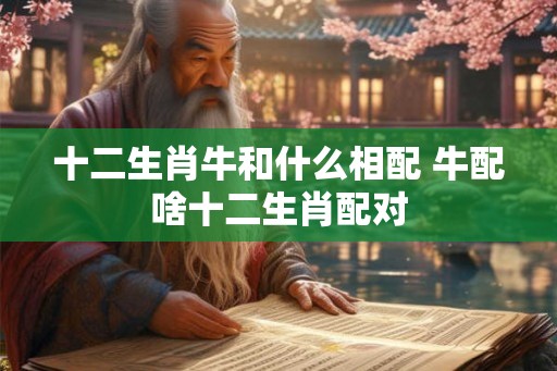 十二生肖牛和什么相配 牛配啥十二生肖配对