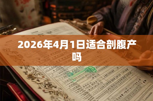 2026年4月1日适合剖腹产吗