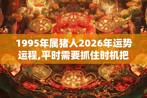 1995年属猪人2026年运势运程,平时需要抓住时机把握机遇