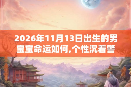 2026年11月13日出生的男宝宝命运如何,个性沉着警戒心强