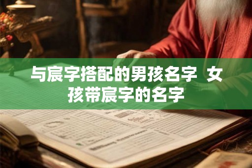 与宸字搭配的男孩名字  女孩带宸字的名字