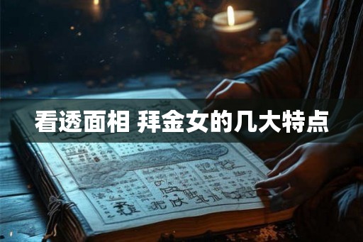 看透面相 拜金女的几大特点