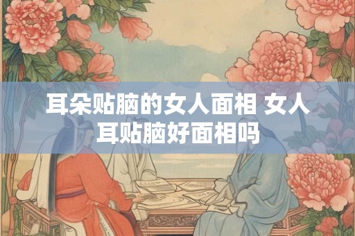 耳朵贴脑的女人面相 女人耳贴脑好面相吗 耳朵贴脑的女人面相 女人耳贴脑好面相吗