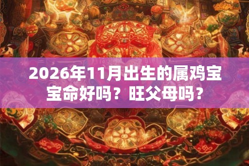 2026年11月出生的属鸡宝宝命好吗？旺父母吗？