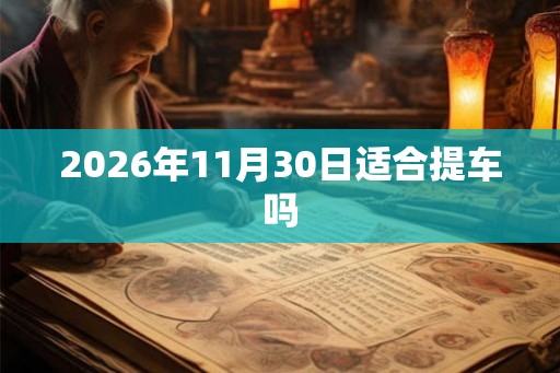 2026年11月30日适合提车吗