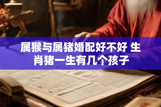 属猴与属猪婚配好不好 生肖猪一生有几个孩子