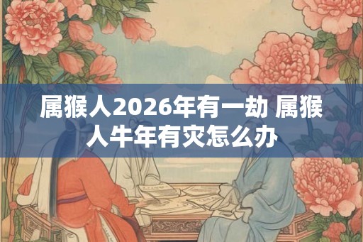 属猴人2026年有一劫 属猴人牛年有灾怎么办