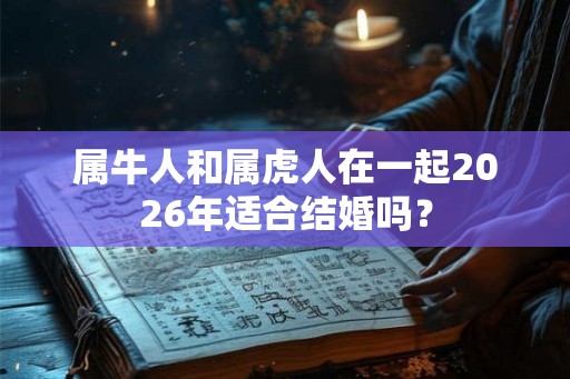 属牛人和属虎人在一起2026年适合结婚吗？