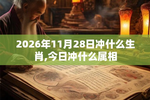 2026年11月28日冲什么生肖,今日冲什么属相