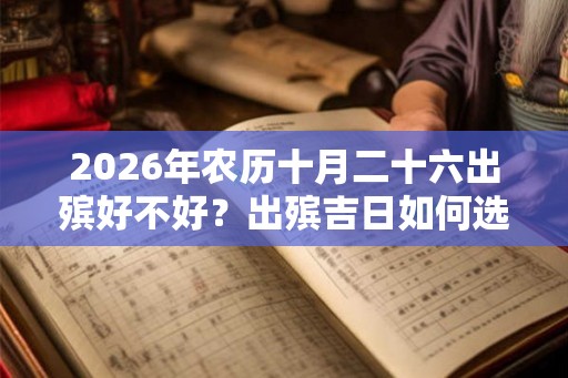 2026年农历十月二十六出殡好不好？出殡吉日如何选择？