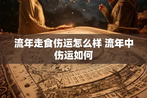 流年走食伤运怎么样 流年中伤运如何