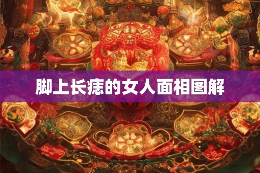 脚上长痣的女人面相图解