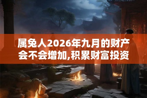 属兔人2026年九月的财产会不会增加,积累财富投资理财