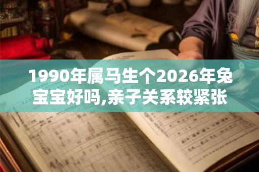 1990年属马生个2026年兔宝宝好吗,亲子关系较紧张