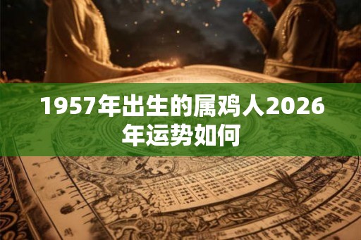 1957年出生的属鸡人2026年运势如何