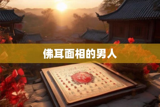 佛耳面相的男人