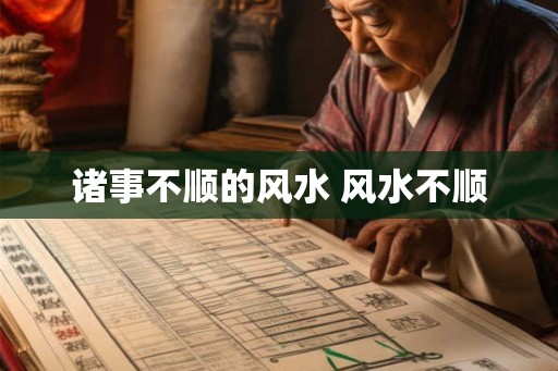 诸事不顺的风水 风水不顺 诸事不顺的风水 风水不顺