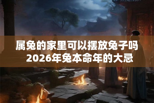 属兔的家里可以摆放兔子吗  2026年兔本命年的大忌